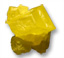 Crystalline form of Sulfur, an essential element in several biochemical processes.