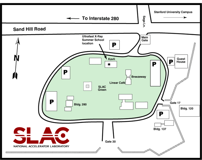 SLAC Campus Map