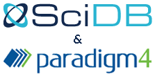 SciDB and Paradigm4 Logos